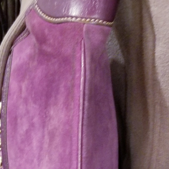 Part 2 Authentic Gucci Jackie O Purple Hobo - Picture 6 of 8